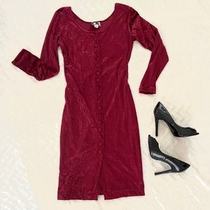 Velvet Cocktail Dress